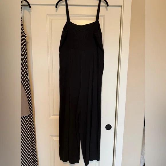 Madewell Black Strappy Jumpsuit - Picture 6 of 10